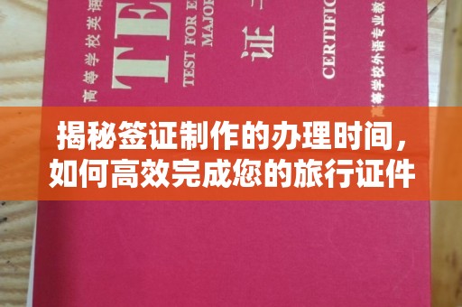 和平揭秘签证制作的办理时间，如何高效完成您的旅行证件